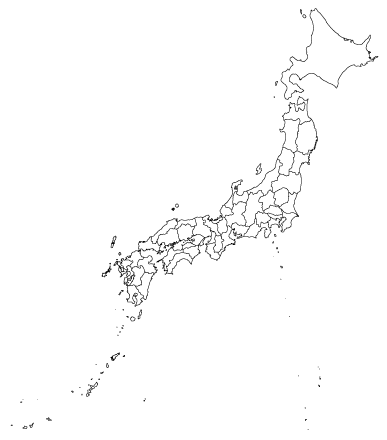 Map of Japan